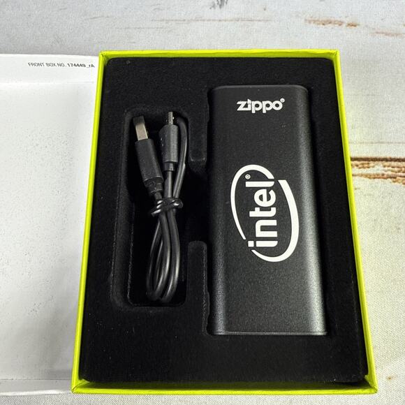 Zippo Black HeatBank 3 Rechargeable Hand Warmer – Power Bank, Tested & Portable - Picture 2 of 6